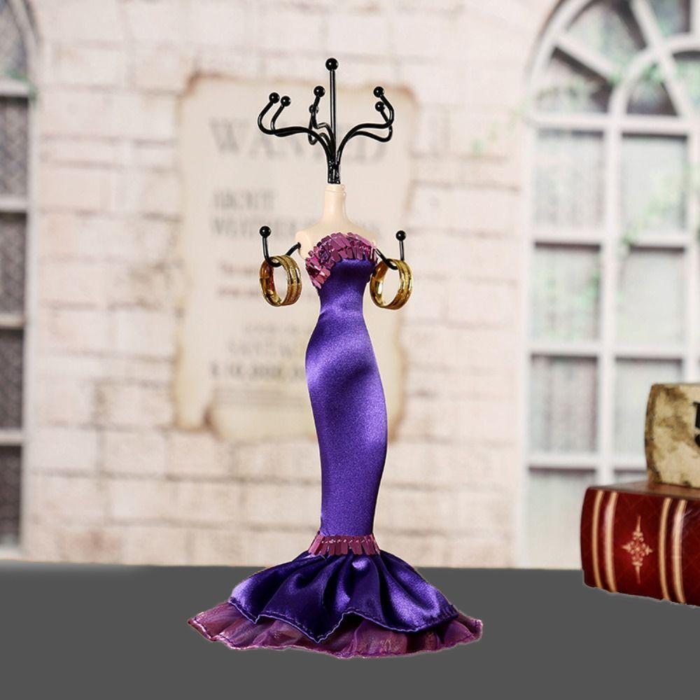 Princess Necklace Mannequin Display Stand Earrings Stand Holder Display  Jewelry Store