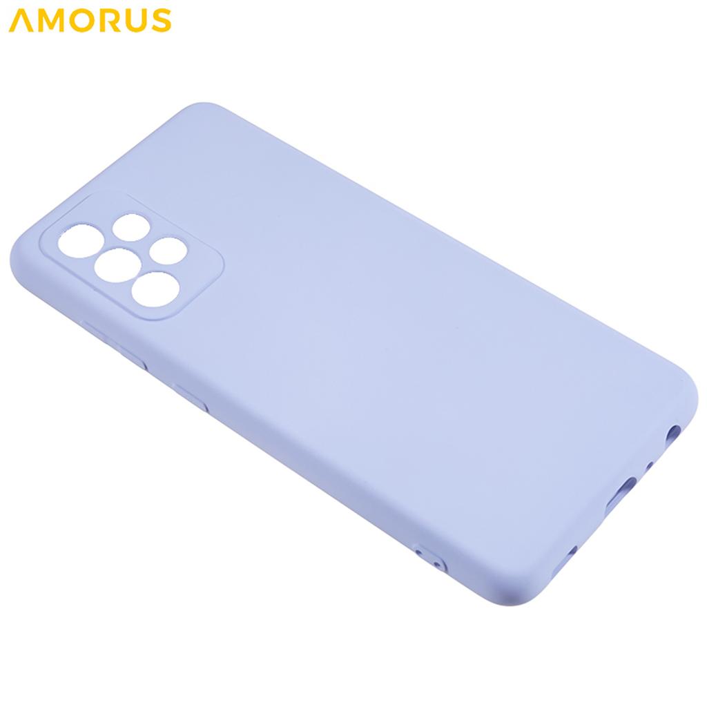 For Samsung Galaxy A32 4G (EU Version) Case Precise Cutouts TPU Fiber Lining Shockproof Phone Cover