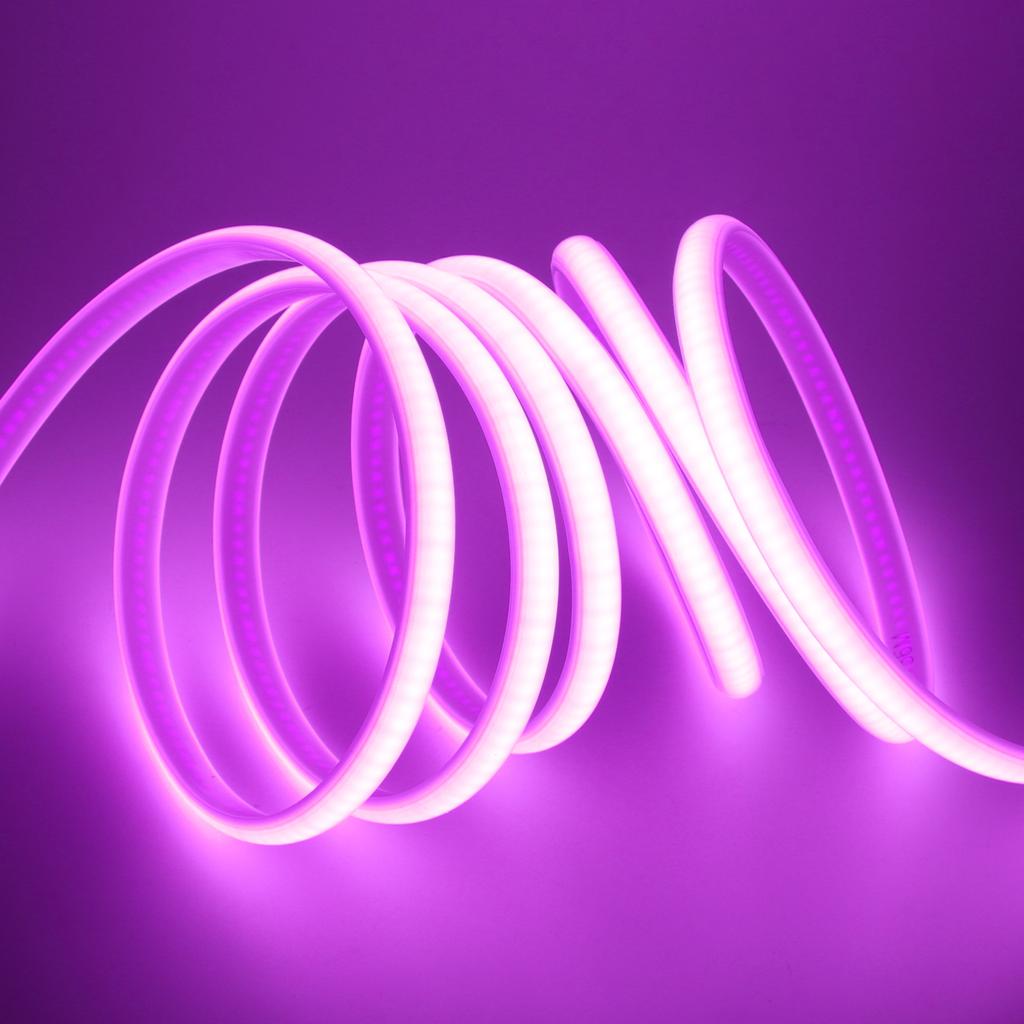 Dimmerable 220V COB Strip Red/I Blue/Pink/Yellow/Green/Pink/White 3000K 4000K 6000K Waterproof Flexible Ribbon LED Neon Light