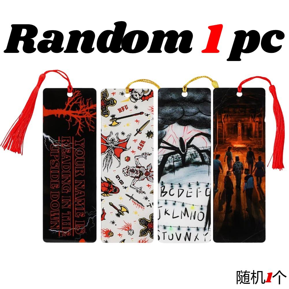 

Stylish Acrylic Bookmark For Book Lover Reader Accessories Horror Themed Bookmark Student Stationery Teacher Workspace Supplies