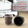 58mm Espresso Dosing Cup Frosted Style Transparent Coffee Bean Measuring Cups Barista Maker Accessories Cafe Tools Coffeeware