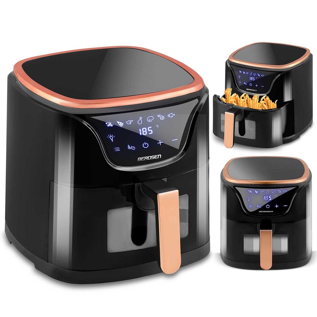 Air fryer BD-652 black and gold