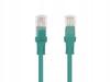 Patchcord Lanberg UTP kat.6 0,25m zielony