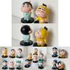 Crayon Shinchan Bubble Little New Pvc Collectible Car Desk Decor For Kids Gift