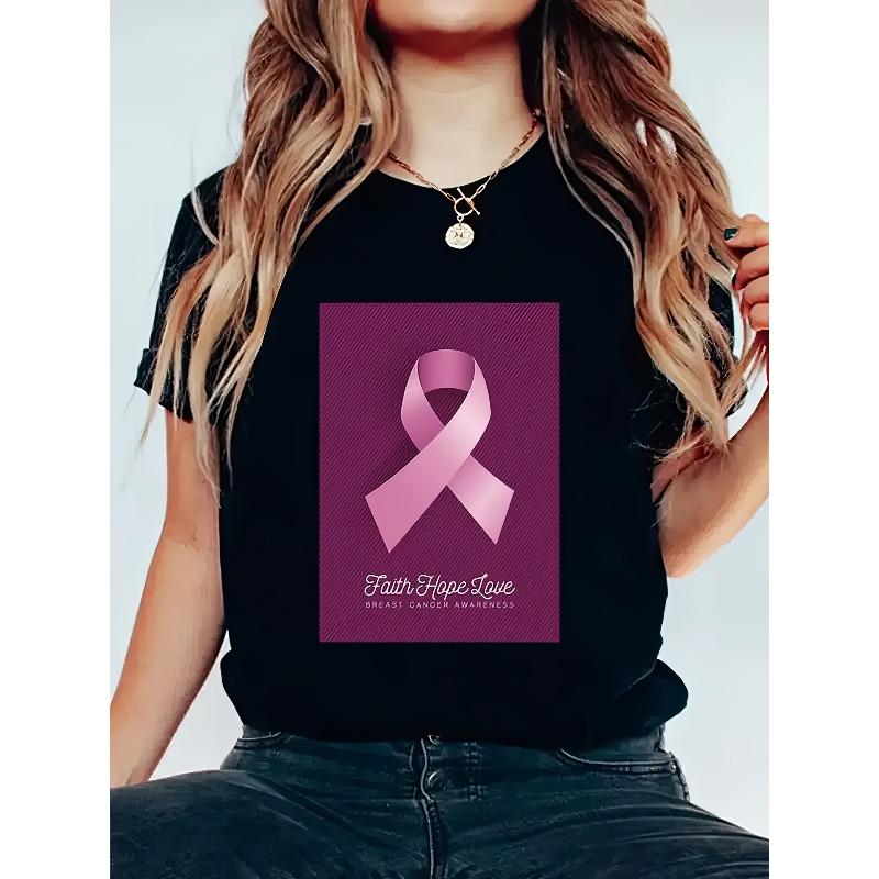 

European sizes Graphic Print T-shirt, Short Sleeve Crew Neck Casual Top for Summer & Spring, Women s Clothing 4XL