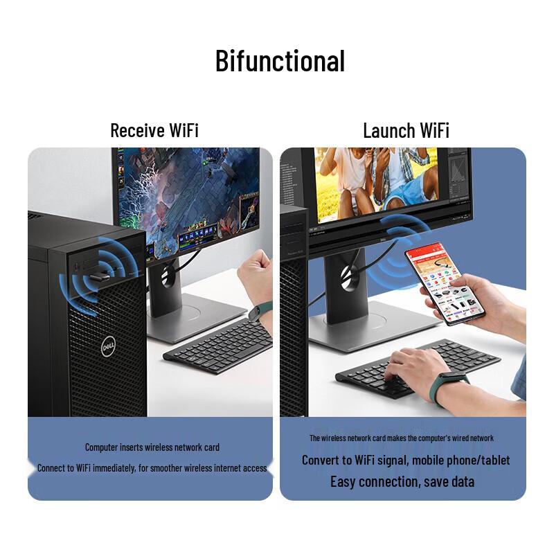 Ugreen AC650M Dual-Band USB WiFi Adapter (CN Version)