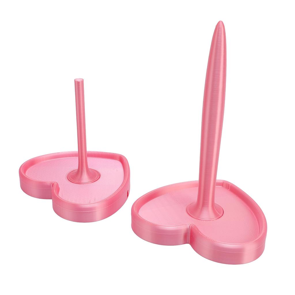 Supporto Porta Gomitoli per Lavorare a Maglia e all'Uncinetto Porta Gomitoli a Forma di Cuore Filatore Previene l'Aggrovigliamento Rosa