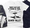Funny Beaver Valley Joke T-Shirt | Inappropriate Humorous Graphic Tee