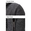 Men S Hooded Cardigan Sweater Thick Knit Outerwear For Winter