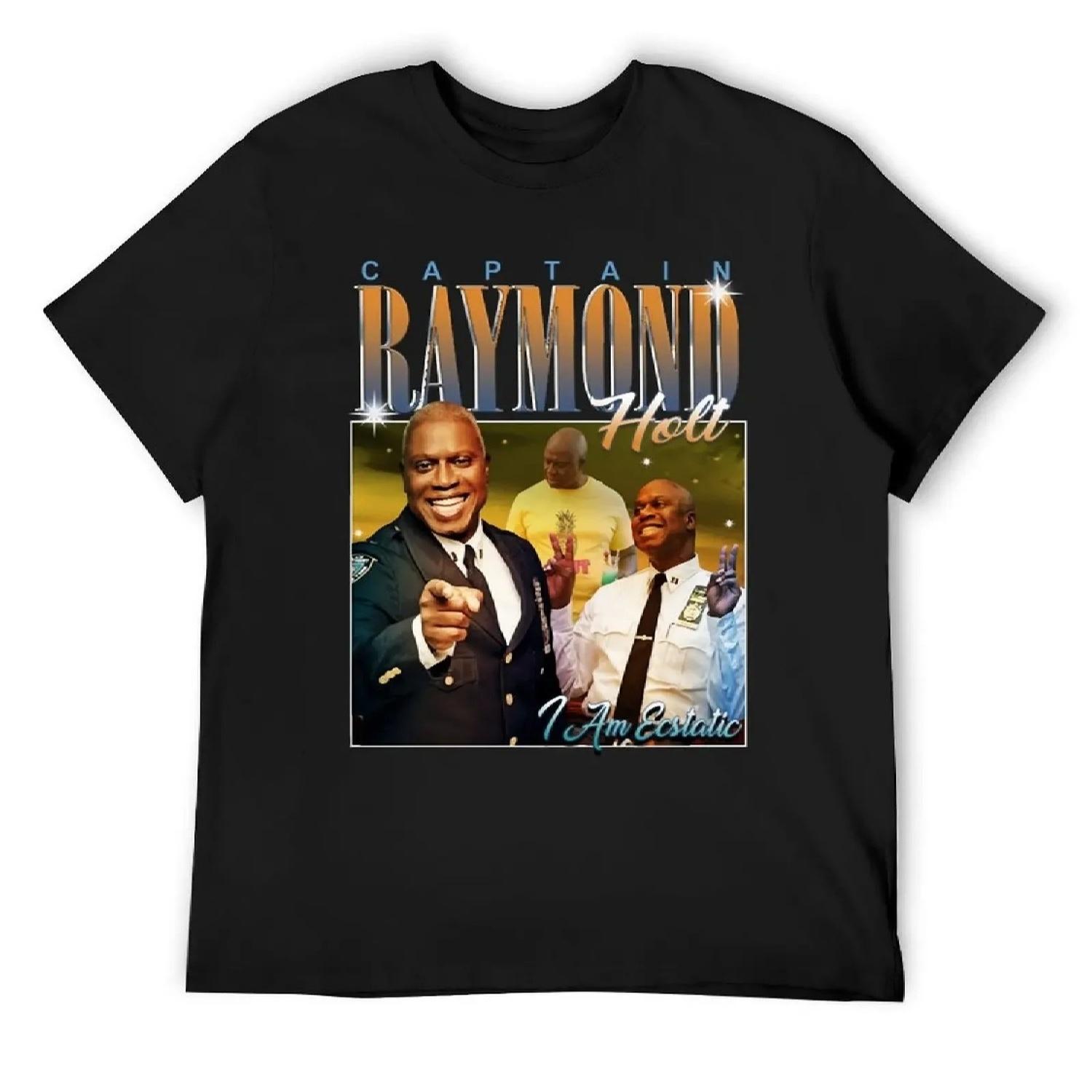 Captain Raymond Holt T-Shirt shirts graphic tees aesthetic clothes sports fans T-shirt men S