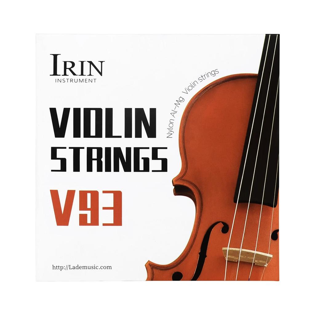 IRIN Violin Strings High Quality Nylon Aluminum Magnesium Wound Silver Nickel Plated Violin Strings Violin Parts Accessories