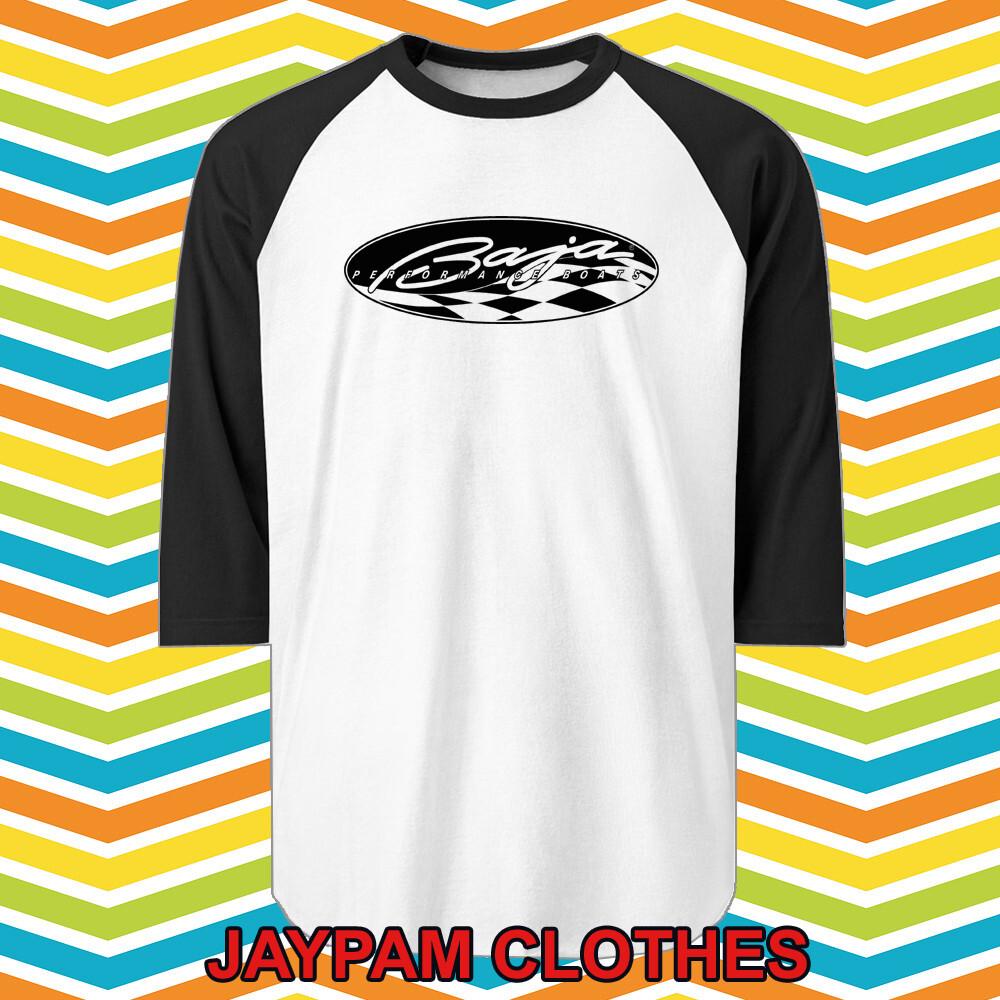 Baja Boats Men s Raglan Black Size S 2XL XXXL