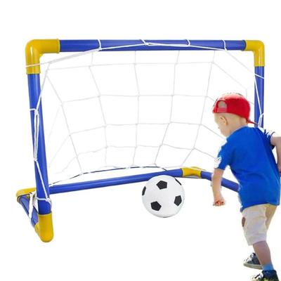 Portería de Fútbol Desmontable con Red Set de Redes Plegable Juguete Deportivo de Fútbol para Niños Fútbol Infantil