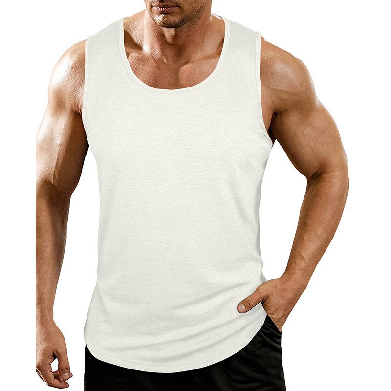 

Men s Basic Crew Neck Sleeveless Tank Top S