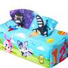 Baby Tissue Box Scarf Crinkle Tissues Play for Developmental Preschool Montessori toy