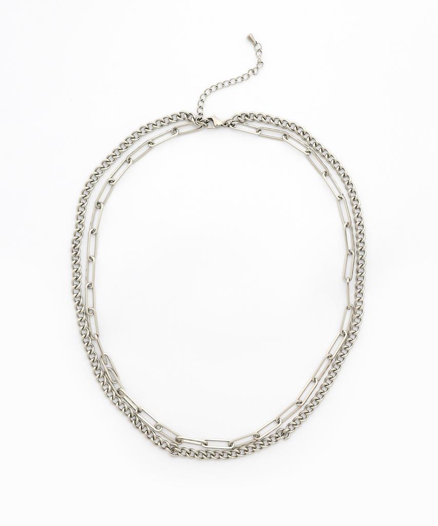 Gubin Layered Surgical Steel Necklace