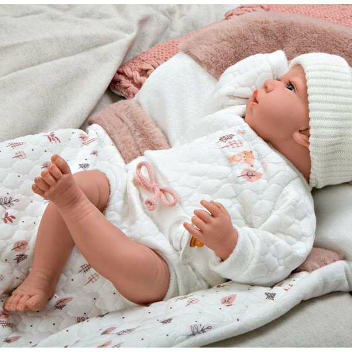 Weiche Puppe 40 cm - Arias - Weicher Körper - Vinyl-Gliedmaßen - Mehrfarbig - Batteriefrei - Insektenthema