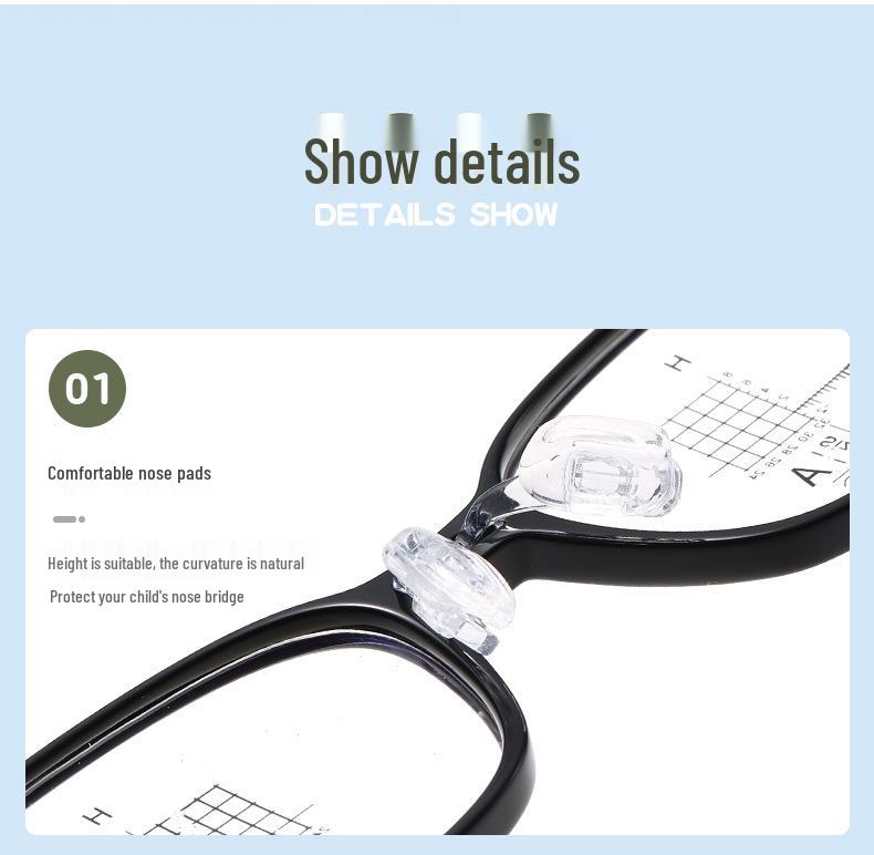 Ultra-Light Drop-Resistant Silicone Frame with Defocus Control Lenses for Children's Myopia