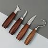 Heavy-Duty Carbon Steel Carving Knife Set, Exquisite And Durable Carving Tools, Woodworking Tool Set