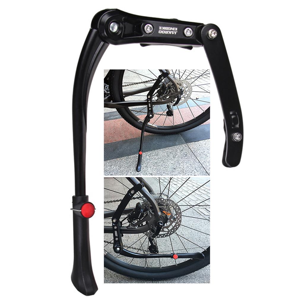 Bicycle Kickstand Adjustable MTB Side Rear Kick Stand Parking Support Stand Aluminum Alloy Bicycle Stand Cycling Accessories