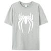 Summer Spider T-Shirt Short Sleeve Sport Cartoon Hero Tops Tees Oversized Streetwear Casual T Shirts Designer Unisex Clothing