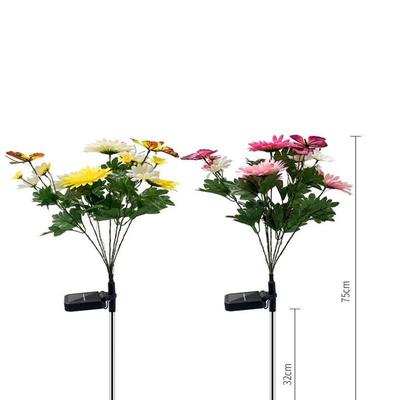 Solar Chrysanthemum Butterfly Garden Light