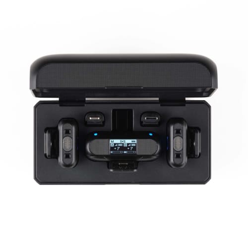 Saramonic 2.4GHz 4-in-1 Wireless Microphone System (Includes 2 Transmitters, 1 Receiver, and Charging Storage Box) Blink500B2+ -JP