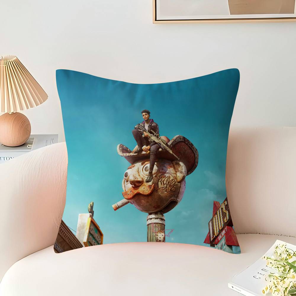 

Game S-Saints Row Cushion Cover 30x50 Polyester Sofa Cushions Decorative Throw Pillows Home Decoration Pillowcover 16x16Inch