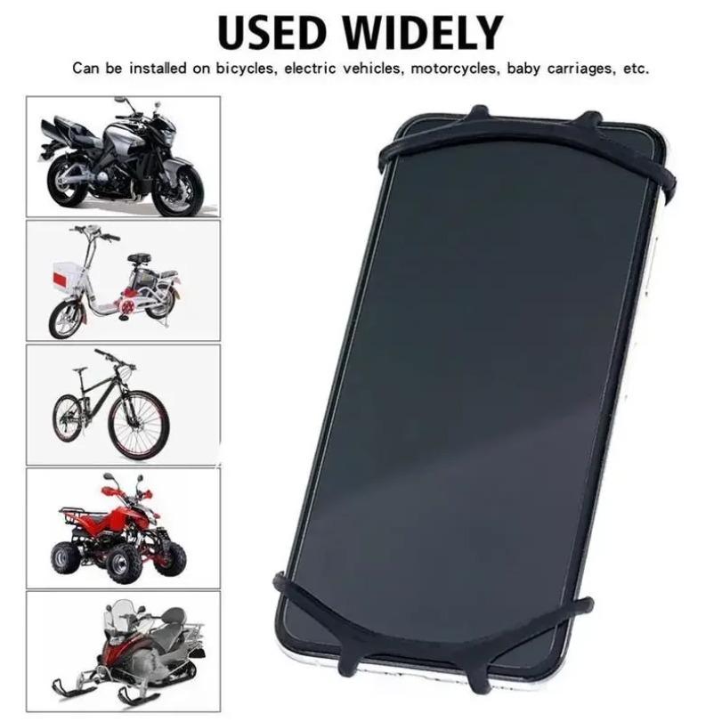 1PC Computer Bracket Accessories Silicone Phone Holder Stand for Sram Garmin Bike Motorcycle Shockproof Smart Phone Mount Case