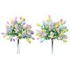 Set of 5 Foam Easter Eggs Planter for Festival Indoor Desktop Decoration Creative Safe Materials Practical Decorating