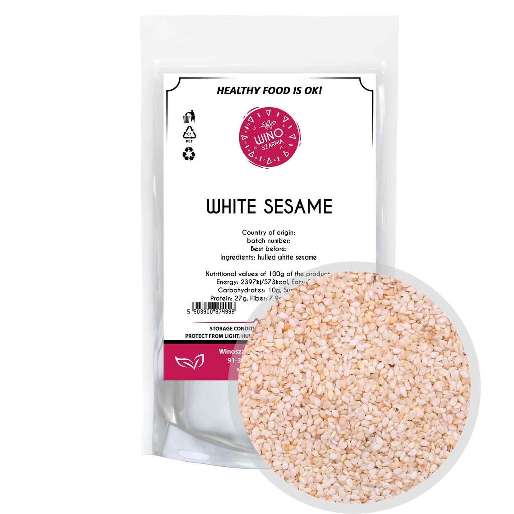 Sezam Biały Łuskany - 100g Ziarno