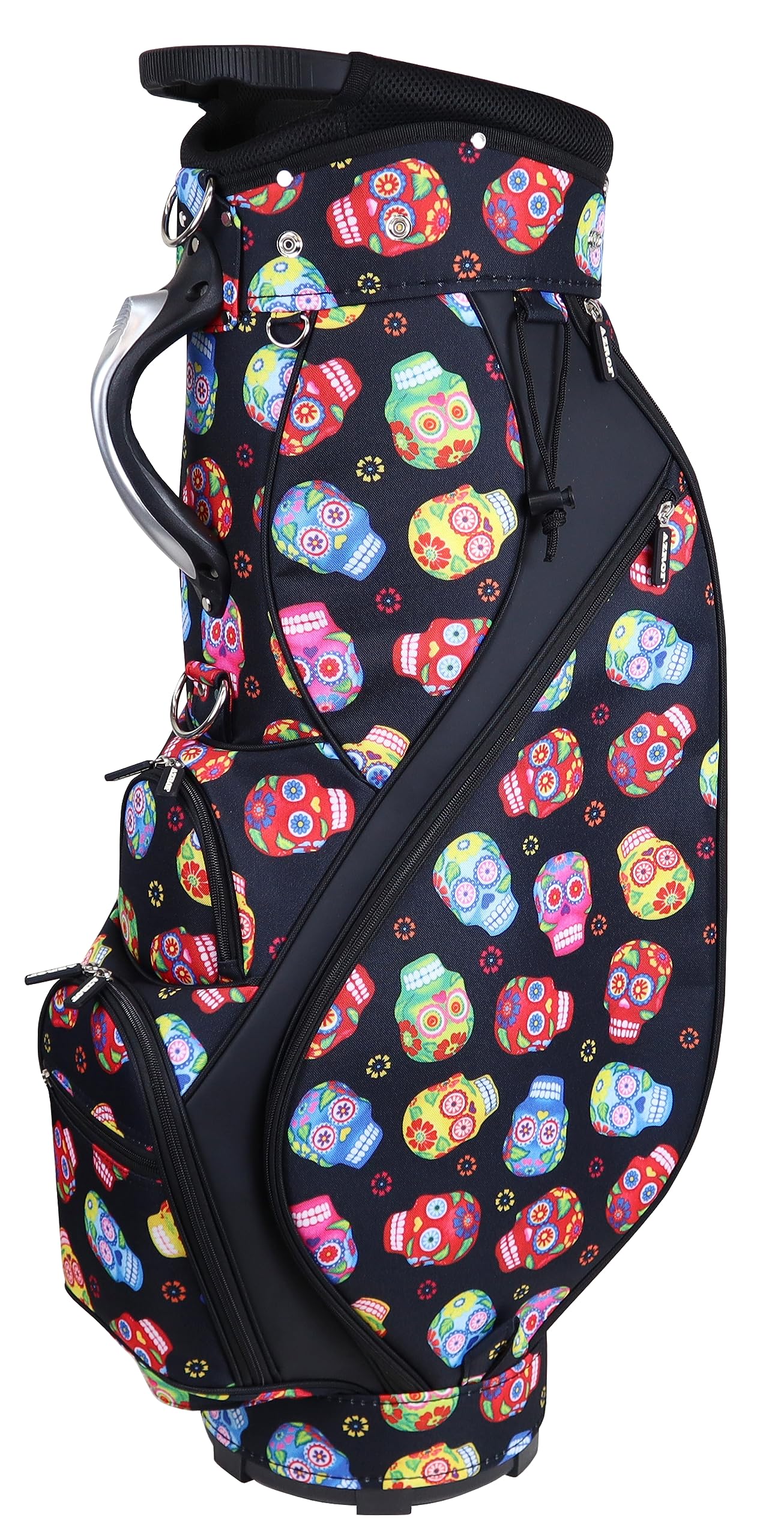 

AZROF Basic Caddy Bag AZ-BACB01 196: Colorful Skull