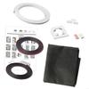 Adjustable Fiberglass Insect Window Screen Adhesive Easy Installation