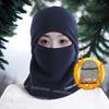 Winter Outdoor Pullover Hat Men and Women Cycling Skiing Windproof Face Mask Integrated Thickened Warm Fleece Hat
