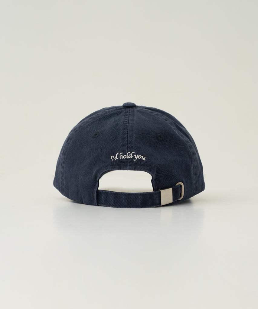 Ssettette Flag Applique Ball Cap_Navy