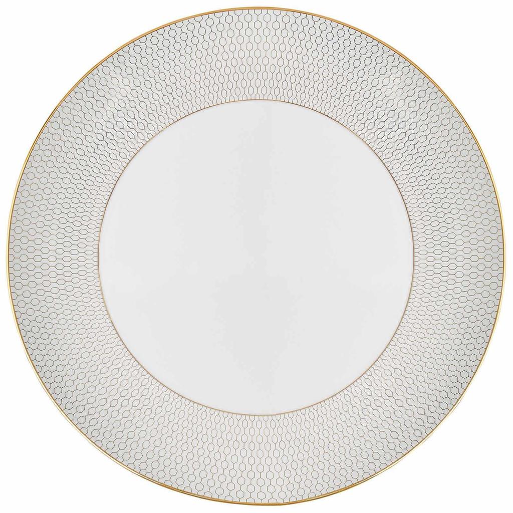 [Officially Imported] Wedgwood Geo Gold Plate, Approx. 28cm, Wedding Gift, 40007539