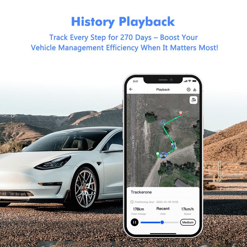 Magnetic Mini GPS Tracker for Car Locator with Sim Anti Theft