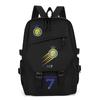 Football Player C Luo Peripheral Printing Trend Schoolbag Junior High School High School Students Large Capacity Spine Backpack