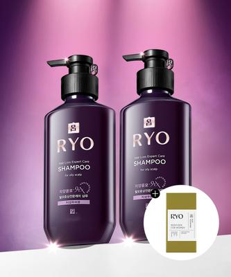 Ryo 9ex Haarausfall Pflege Shampoo Fettige Kopfhaut 400ml 2er Pack