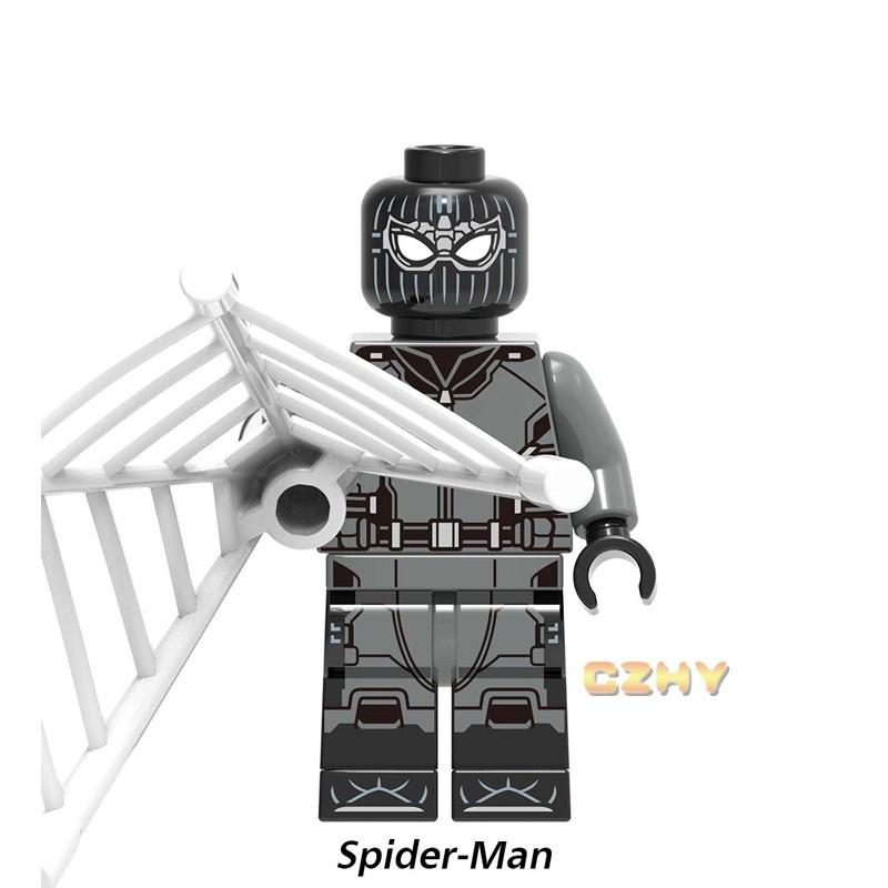 Spider man Building Blocks Mini Figures Toys Super Heroes Bricks Sets X0249
