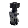12pcs Kitchen Skirting Board Fastening Clip Sturdy Plastic Mounts Without Screws Accessory for 32 42mm Kitchen Feet
