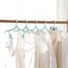 Non-Slip Foldable Clothes Hanger 6 Hangers Travel Folding Hanger Collapsible Clothes Hanger Travel