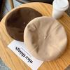 New Autumn Women's Beret Fashion British Style Artist Hat Retro Versatile Show Small Face