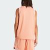 Adidas Originals Vrct Letter Logo Print Casual Comfortable Breathable Round Neck Sleeveless Vest Men Tops Clay-Pink IS2899