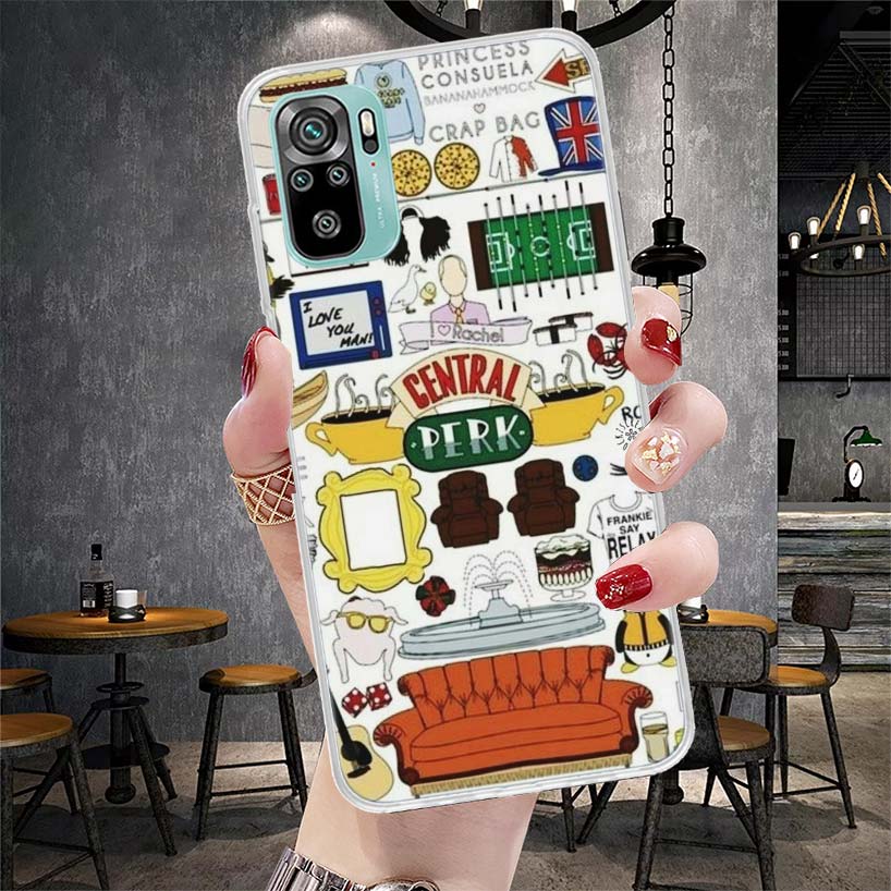 Friends Tv Show Funny Family Soft Phone Case For Xiaomi Redmi Note 15 14 14S 13 12 Pro Plus 12S 11 11S 11E 10 10S 11T 5G Fundas