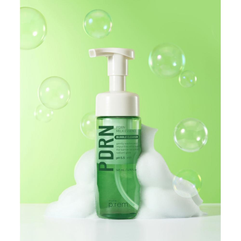 Makeprem Pdrn Milk Bubble Foam Cleanser 145ml