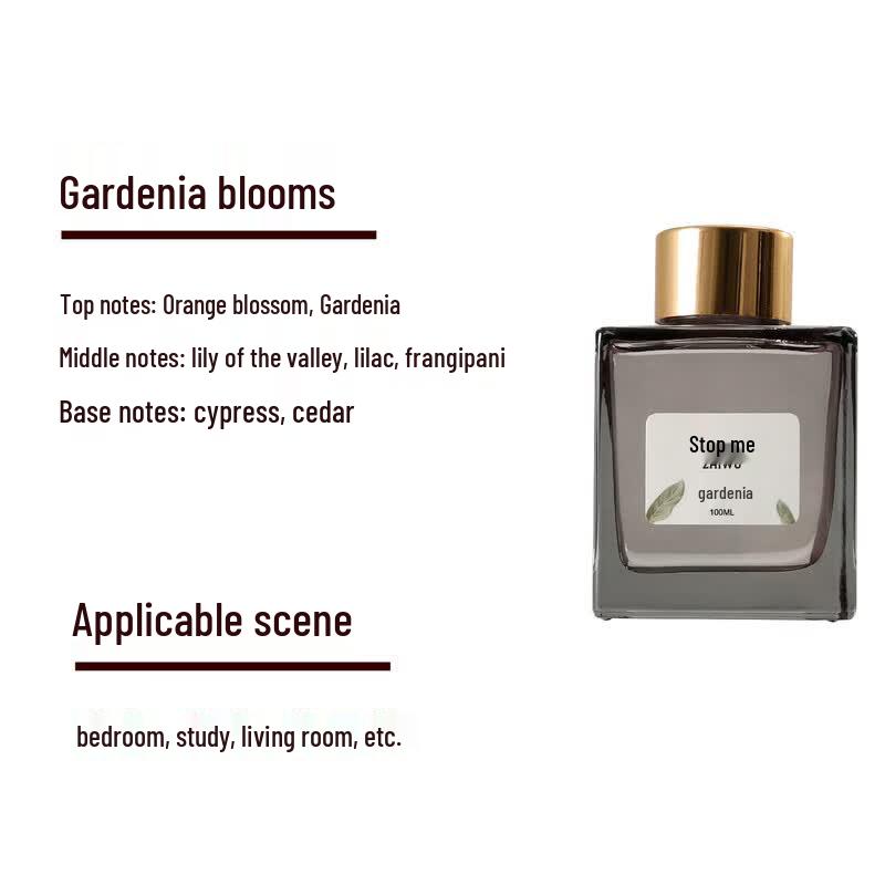 Zhiwu Gardenia Flameless Reed Diffuser