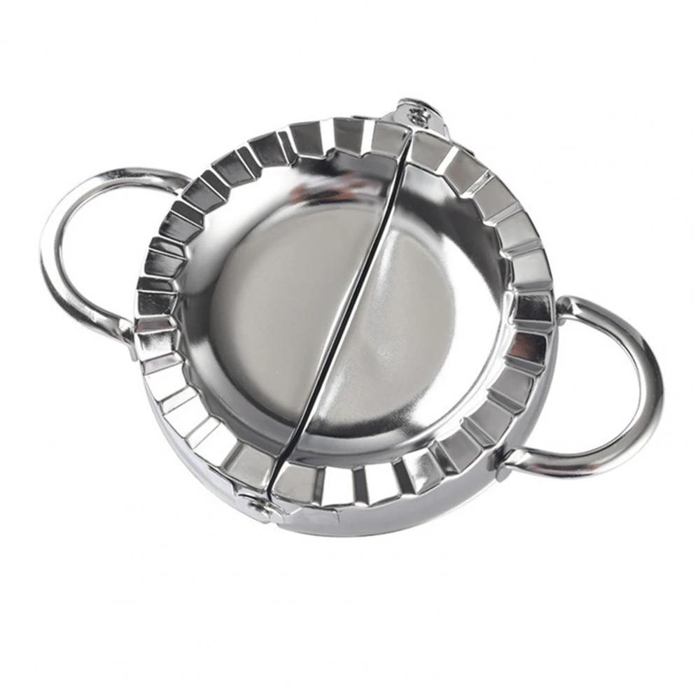 Dumpling Artifact Tool Lazy Stainless Steel Pressed Dumpling Skin Mold Kitchen Restaurant Stainless Steel Dumpling Utensil Set