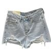 Women's Denim Shorts Thin Summer Loose Fit Plus Wide Leg A-line Shorts