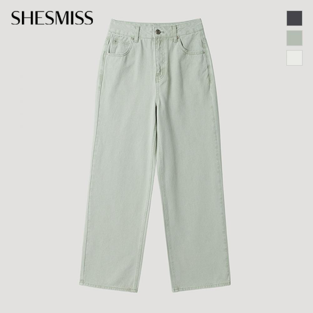 Brand  She Smiss Pigment Wide Denim Pants Ssmslp12080